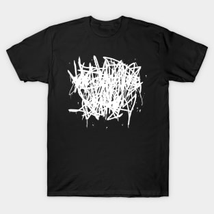 Negative Øhio Unreadable Brutal Logo T-Shirt